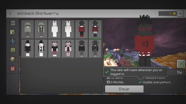 New mixed cosmetics skinpackl(sry its small skinpack)|