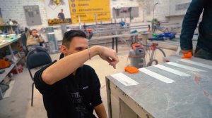 Как приклеить ПЛИТКУ на металический каркас! Стол из плитки ч.2! Как не запороть ПЛИТКУ 1600Х800мм!