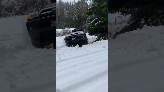 The joys of snow wheeling