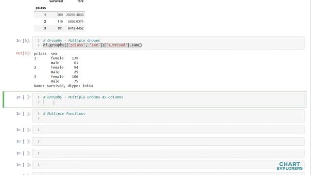 How to use groupby() to group categories in a pandas DataFrame смотреть онлайн