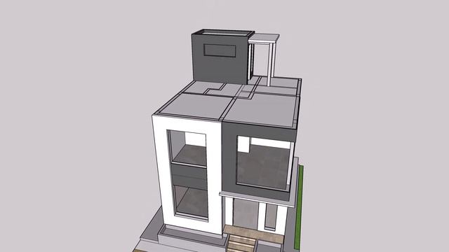 6x7m 3 bedroom 2 storey with roofdeck modern contemporary house design idea смотреть онлайн