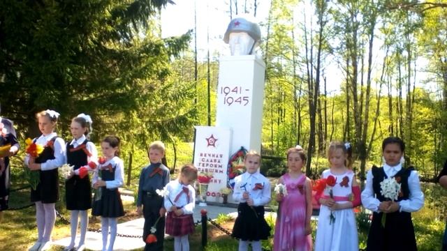 Празднование Дня Победы в деревне Маловская 9 мая 2016 года (автор видео Любовь Киселева) 1 часть