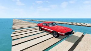 Unlimited cars vs big wheels crash #1 BeamNG drive