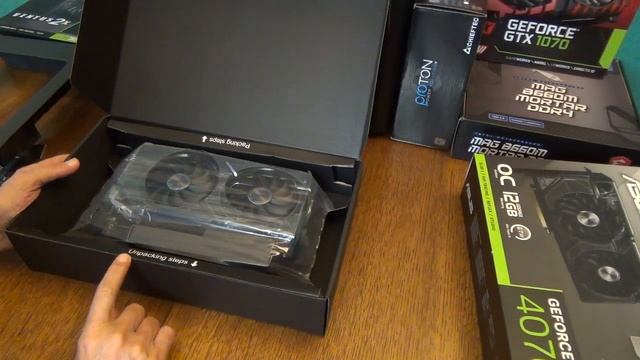 Купил видеокарту Asus Dual RTX 4070 OC 12GB смотреть онлайн