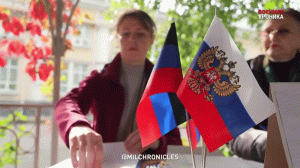 Новая подборка видео о том, как проходят референдумы в ДНР, ЛНР, Запорожской и Херсонской областях