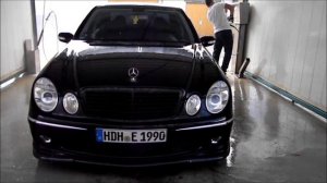 Wash the Mercedes Benz W211 Duran Tuning