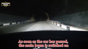 Mercedes-Benz Technology. Intelligent Light System on Mercedes in Real Conditions