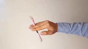 Middle Korean Back Around aka Middle Bak. Пенспиннинг обучение. Трюки с ручкой. Как крутить ручку.