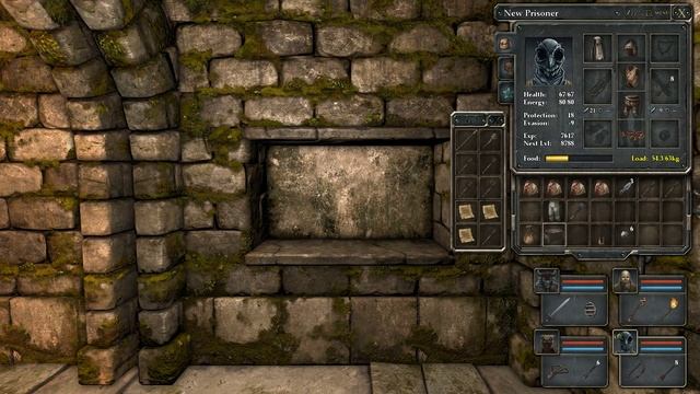 Legend of Grimrock - Golden Key on 3 Level Pillars of Light