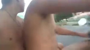 Ужасное падение с мотоцикла