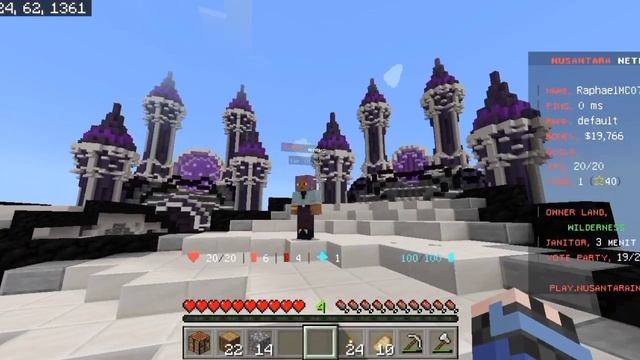 OPEN MEMBER SERVER NUSANTARA NETWORK JAVA & BEDROCK 1.20,1.20.12+ смотреть онлайн