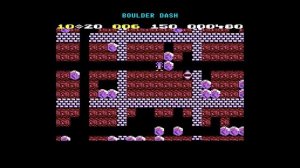 Enterprise 128 Game: Boulder Dash (1984 First Star Software)