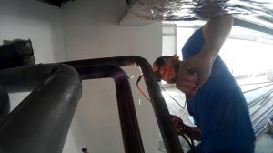 Сварка труб отопления ацетиленом