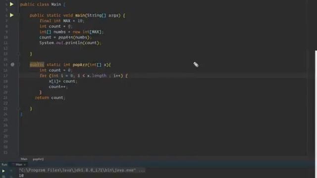 Array 101 Populating and counting elements смотреть онлайн