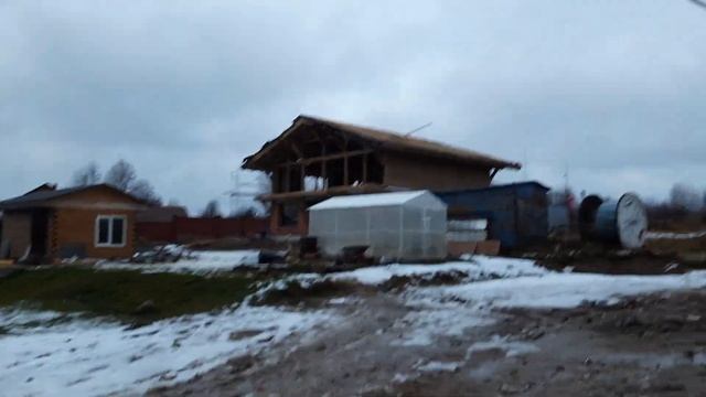 Выходим на строительный объект в Комягино Пушкинский район