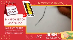 НАША СРЕДА (7) МИКРОУЗЕЛОК - ЗАКРЕПКА