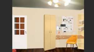 Не банальная гостиная своими руками/ Онлайн-переделка интерьера 2 варианта/ Перекраска стен и мебел