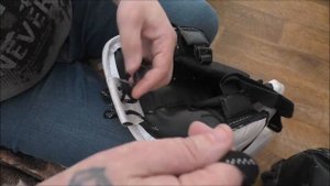 Вратарские щитки BAUER S150 (M) - Липучки VS Шнурки