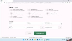 Tutorial 2 - How to Create a web application in Oracle Apex.