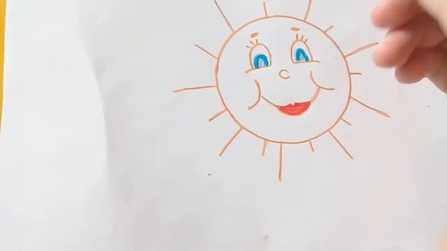 Рисуем солнышко!? смотреть онлайн