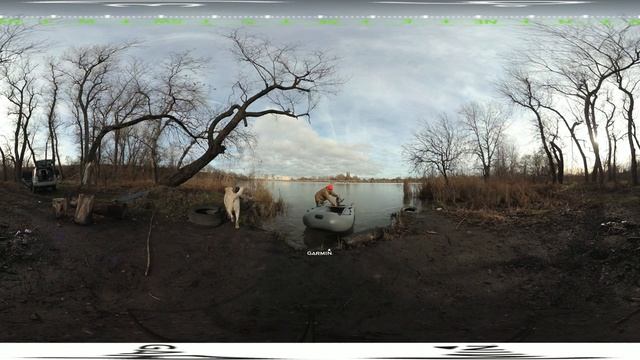 Лодка ИНЗЕР 280 НДНД//мотор Yamaha 3 /360 Virtual Reality | Garmin VIRB 360 смотреть онлайн