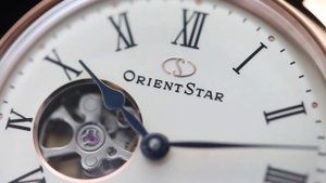 Женские часы Orient Star RE-ND0001S00B - элегантность открытого сердца