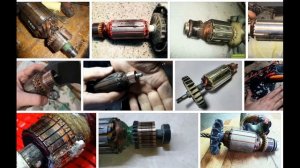 Проверка, прозвонка якоря болгарки своими руками