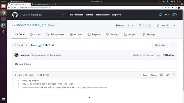 Learn git pull with all cases смотреть онлайн