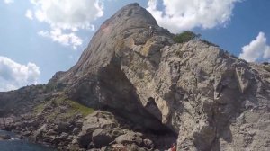 Невероятный прыжок в воду со скалы (18 метров), Крым, Тропа Голицына