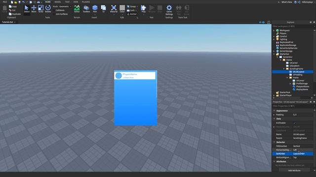 How to create a custom Player List || Roblox Scripting Tutorial