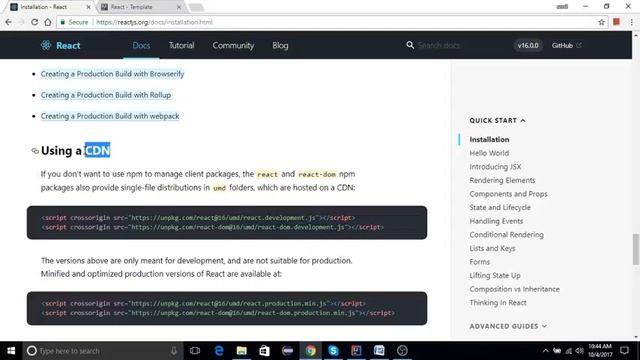 REACT/Redux JS TUTORIAL #1 - Reactjs