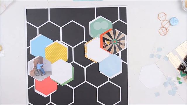 Scrapbooking Process Video - Stick It Down Sketch смотреть онлайн