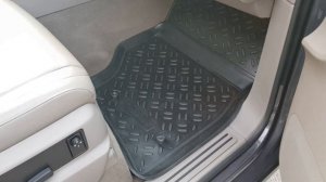 Резиновые коврики Volkswagen Touareg 1 \ ОБЗОР В ТАЧКЕ