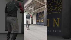 Работа с мячиком на резине в боксе.,,Fight ball"