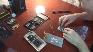 Замена дисплея Asus ZC554KL в домашних условиях