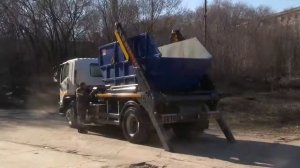 Бункеровоз Wernox портального типа на шасси ISUZU Forward 18.0