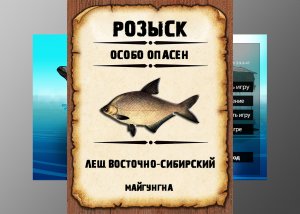 Мутанты рр3. Лещ восточносибирский. Майгунгна.