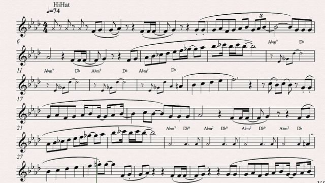 Paul McCartney Uncle Albert in Fm Flute Violin Backing Track and Sheet Music смотреть онлайн