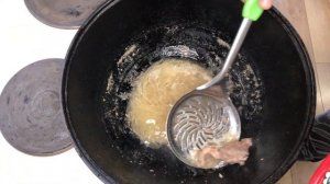 Джиз. Узбекская кухня. Жиз. НЕВЕРОЯТНО ВКУСНЫЙ ШАШЛЫК В КАЗАНЕ. Jiz. Uzbek cuisine.