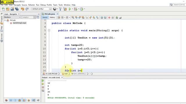Java Arrays Example using NetBeans IDE | Java Begginers Tutorials Part 9