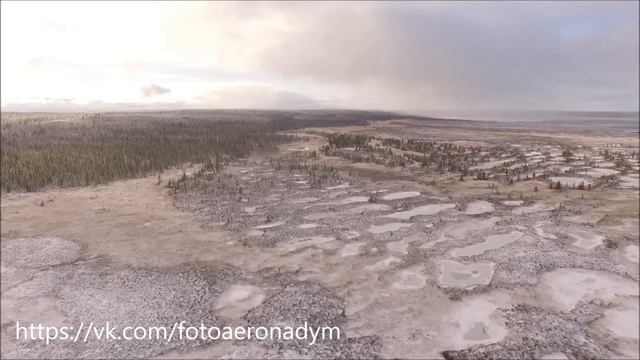 Полет за озером Янтарным Город Надым смотреть онлайн