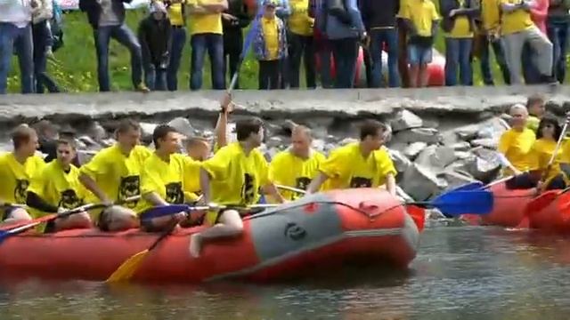 Водный праздник. Соревнования предприятий города смотреть онлайн