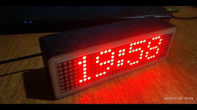 Часы-информер на ESP8266