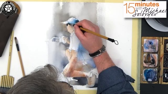 #119 The Photographer (Watercolor Human Sketching Tutorial) смотреть онлайн