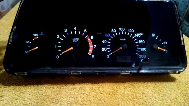 Плавный розжиг ваз 2110 панель приборов смотреть онлайн