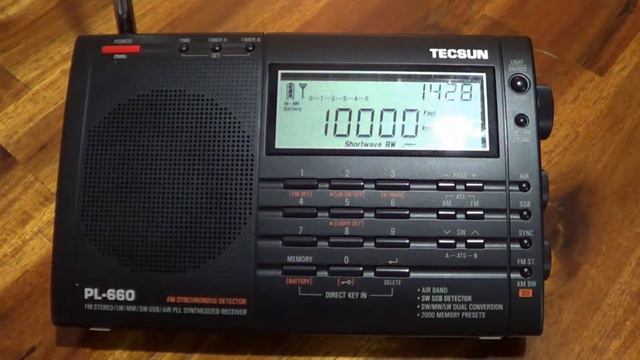 (WWV) & (WWVH) ~ on the Tecsun PL660 Shortwave ~ [2 45 PM Pacific Time] смотреть онлайн