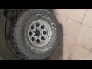 Замена колес и обслуживание суппорта
