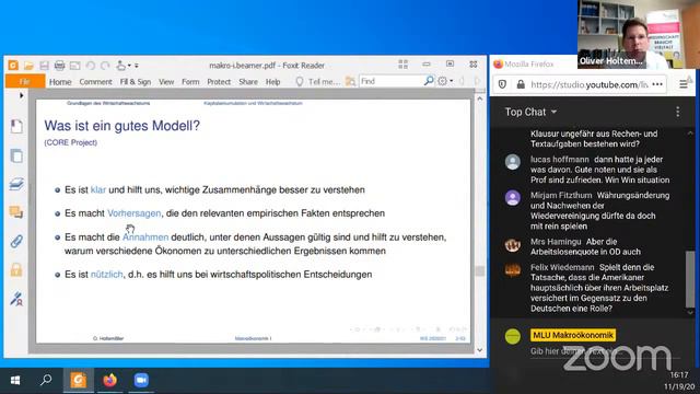 Makroökonomik I: 3. Termin WS 2020/2021- Grundlagen des Wirtschaftswachstums смотреть онлайн