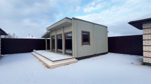 Отделка Своей Же Бани В Москве # Баня Из Клееного Бруса 5х5 Метров!