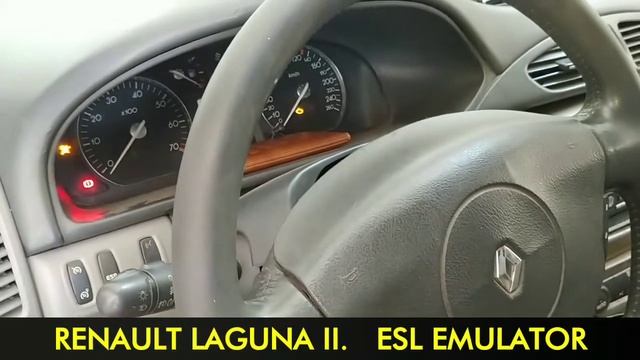Renault steering Lock Emulator⏩⏩⏩LAGUNA II ESL EMULATOR⏪⏪⏪ смотреть онлайн